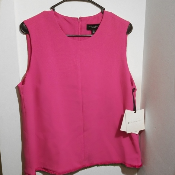 Victoria Beckham pink sleeveless top - Picture 1 of 7
